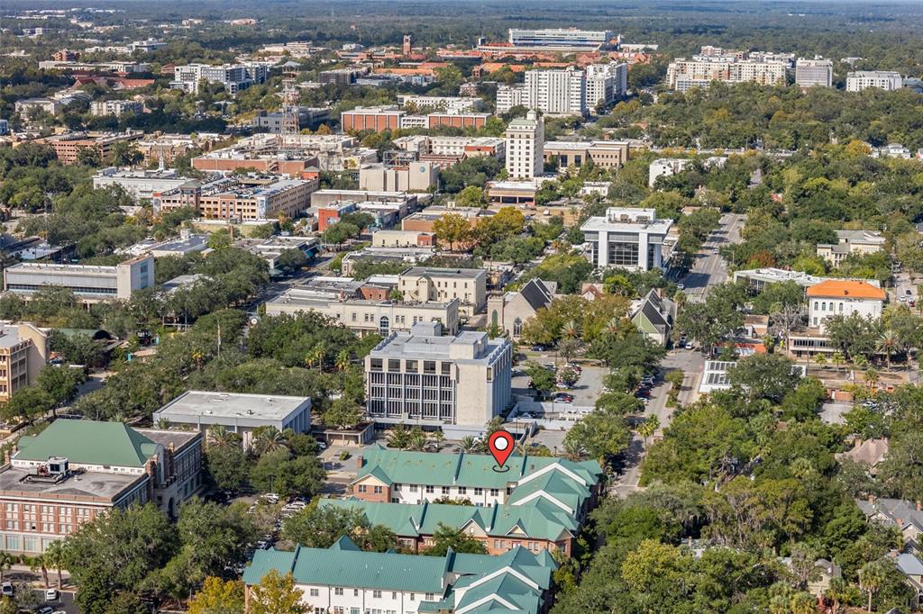 127 Northeast 3rd Street Gainesville, FL 32601 - Photo 29 of 30 an aerial view of residential houses with city view