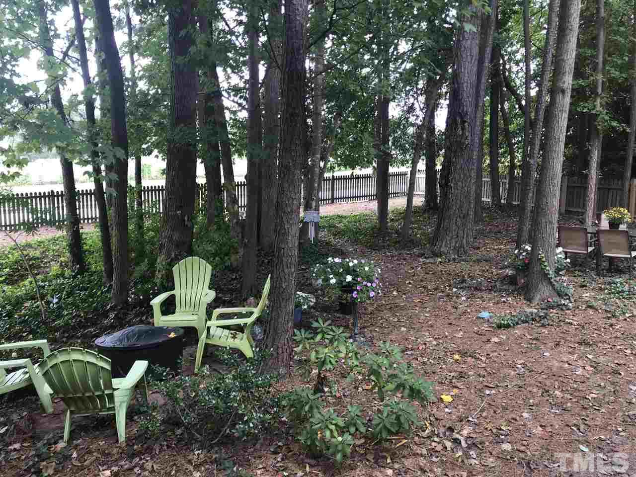 4740 Worcester Place Raleigh, NC 27604 - Photo 25 of 25 a view of a chairs in backyard of the house