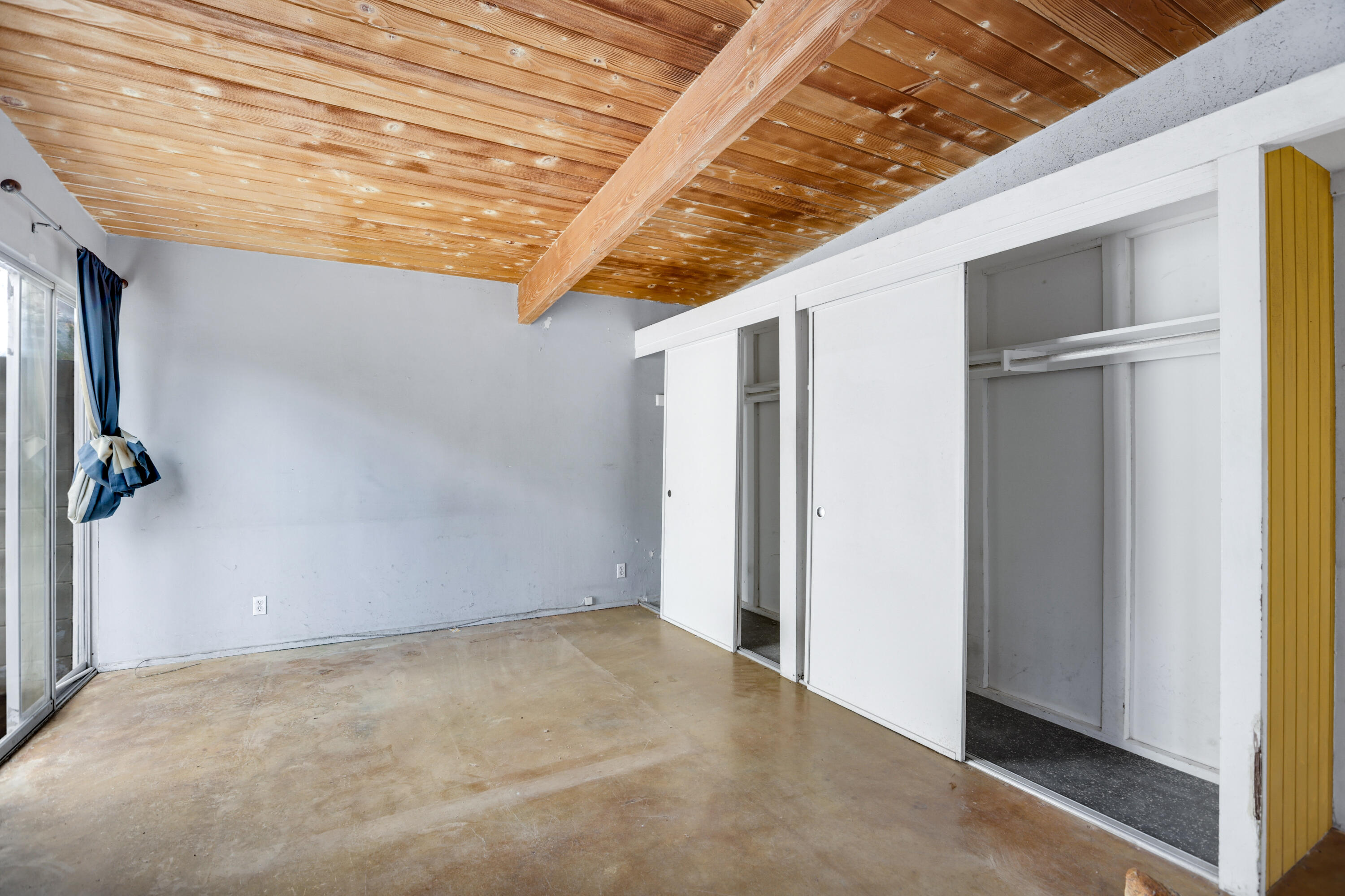 2839 North Davis Way Palm Springs, CA 92262 - Photo 17 of 29 a view of a room with wooden walls