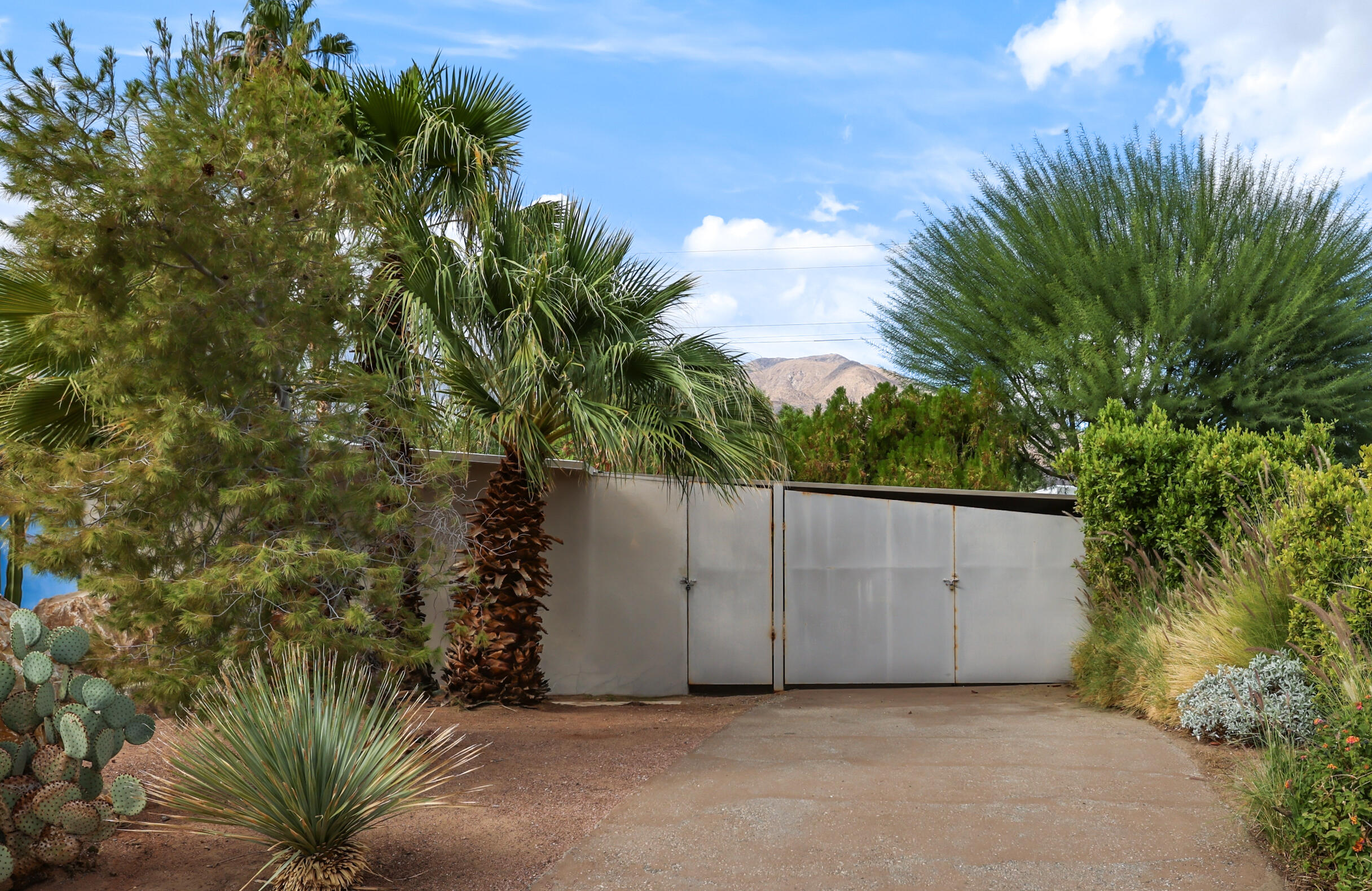 2839 North Davis Way Palm Springs, CA 92262 - Photo 7 of 29 a view of a backyard