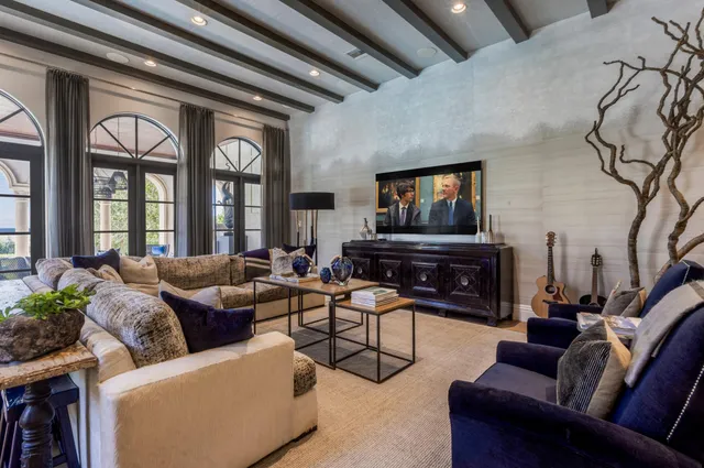 a view of a house with a swimming pool