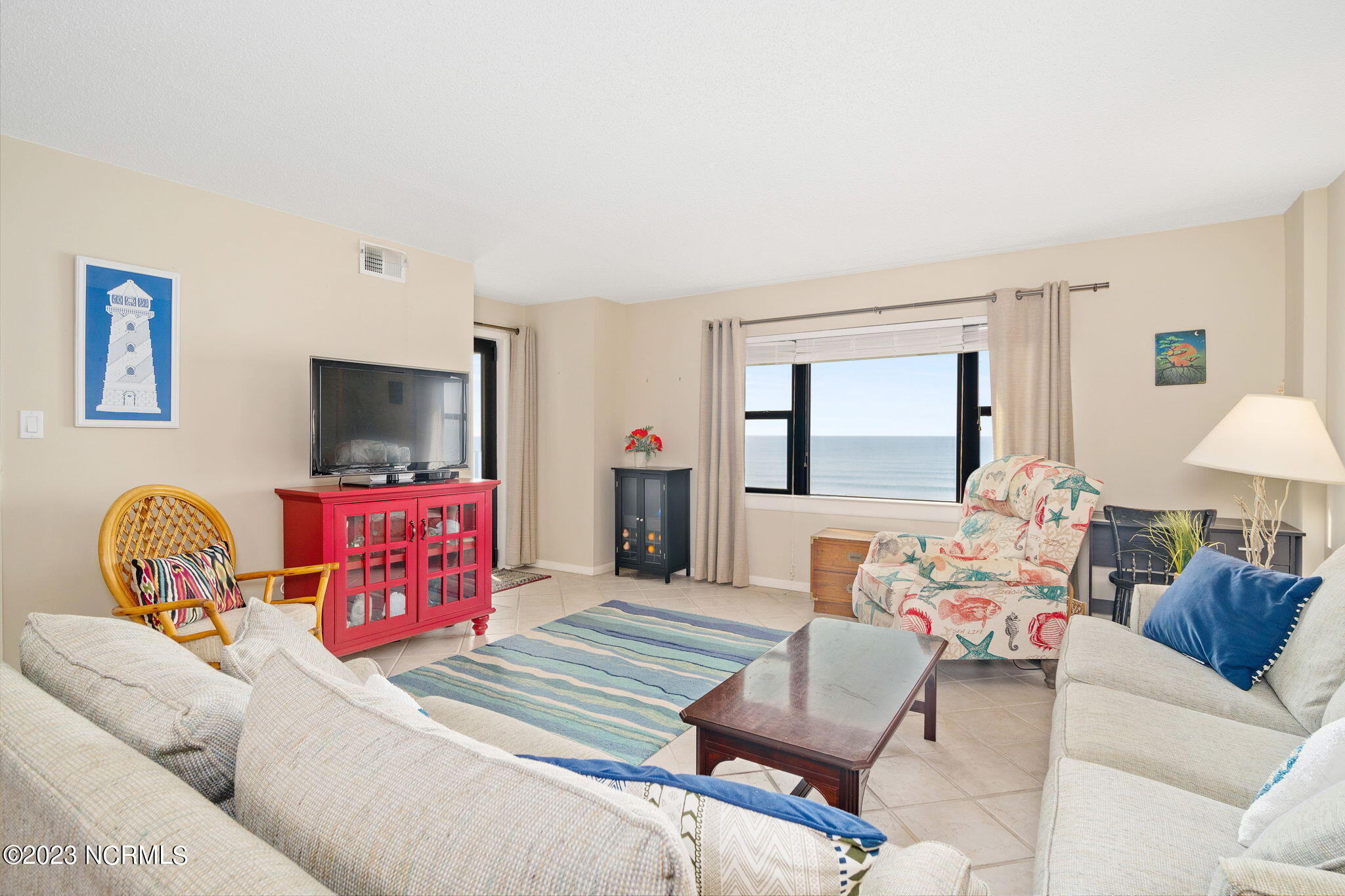 1505 Salter Path Road, Unit 303 Indian Beach, NC 28512 - Photo 10 of 34 Open concept living space w/ views