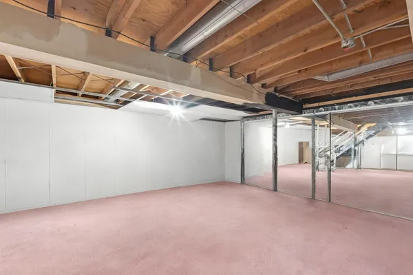 a view of empty room