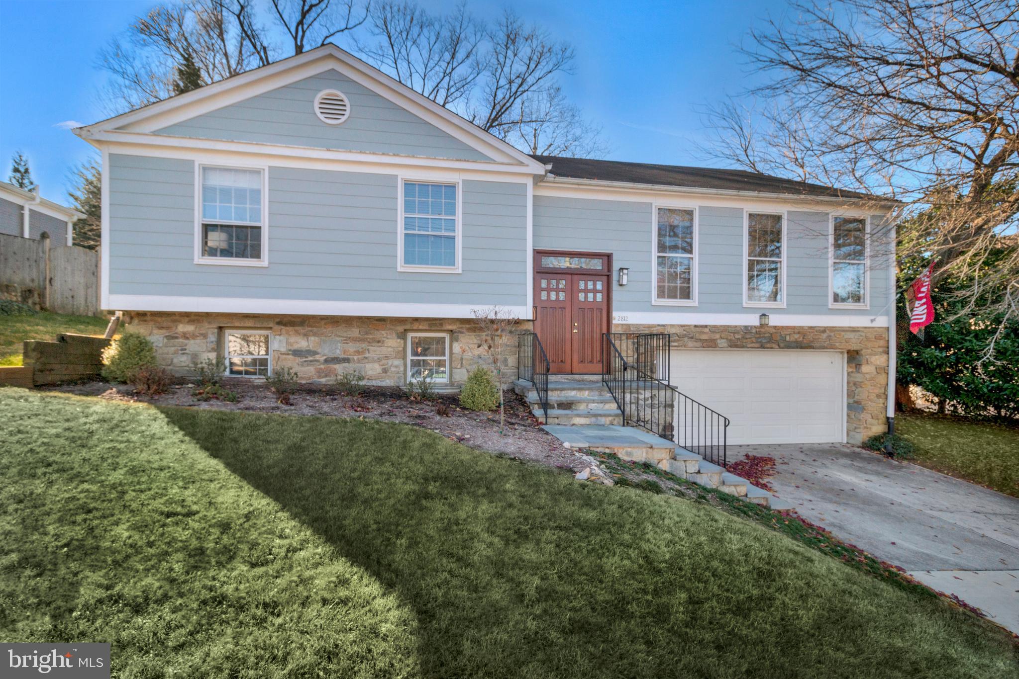 2812 Greenvale Street Chevy Chase, MD 20815 - Photo 27 of 27 a front view of a house with garden