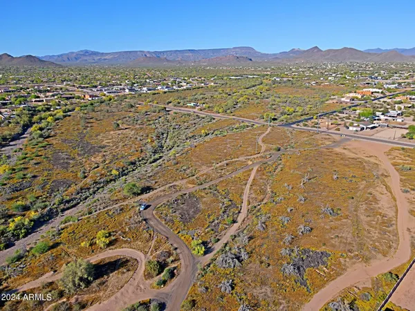 a view of a city with an ocean