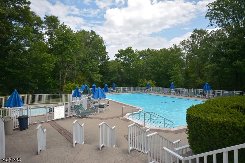 105 Well Sweep Road, Unit 105 Whitehouse Station, NJ 08889 - Photo 20 of 22 a view of a patio with swimming pool