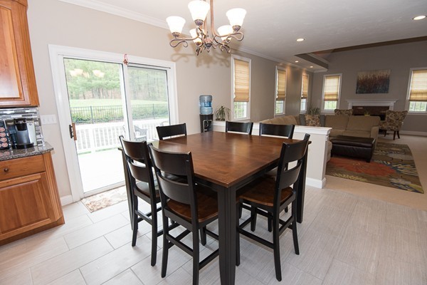 85 Johnson Drive Holliston, MA 01746 - Photo 11 of 30 a view of a dining room with furniture window and outside view