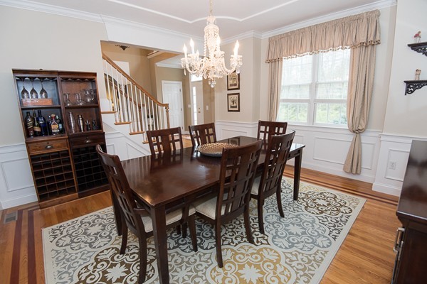 85 Johnson Drive Holliston, MA 01746 - Photo 7 of 30 a view of a a dining room with furniture window and wooden floor