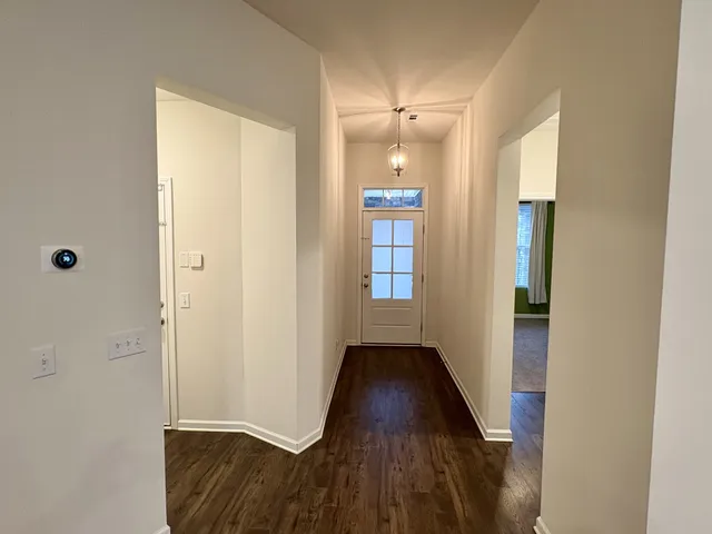 wooden floor in a gallery