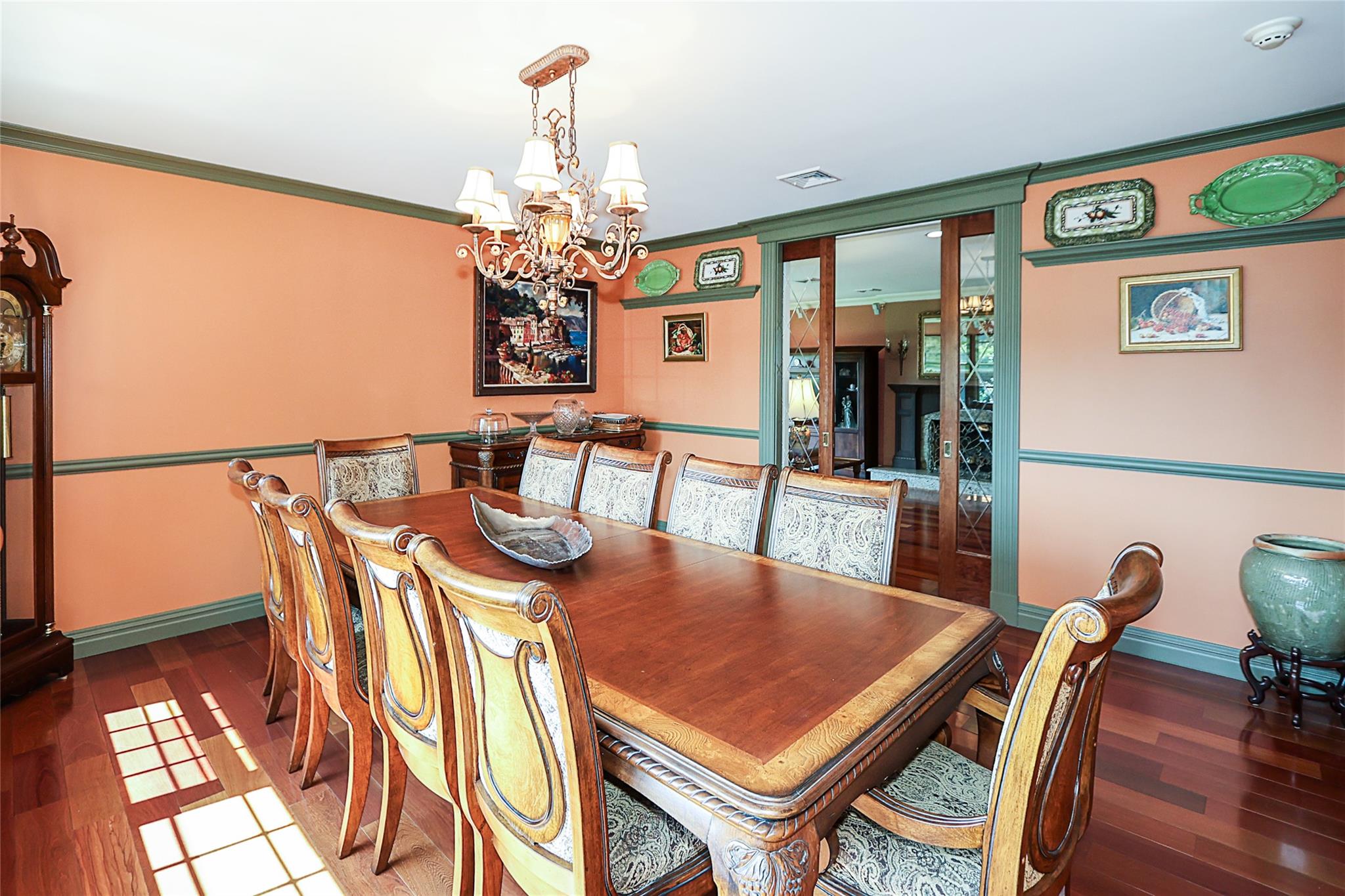 19 Marietta Road Glen Cove, NY 11542 - Photo 11 of 46 a view of a dining room with furniture and wooden floor