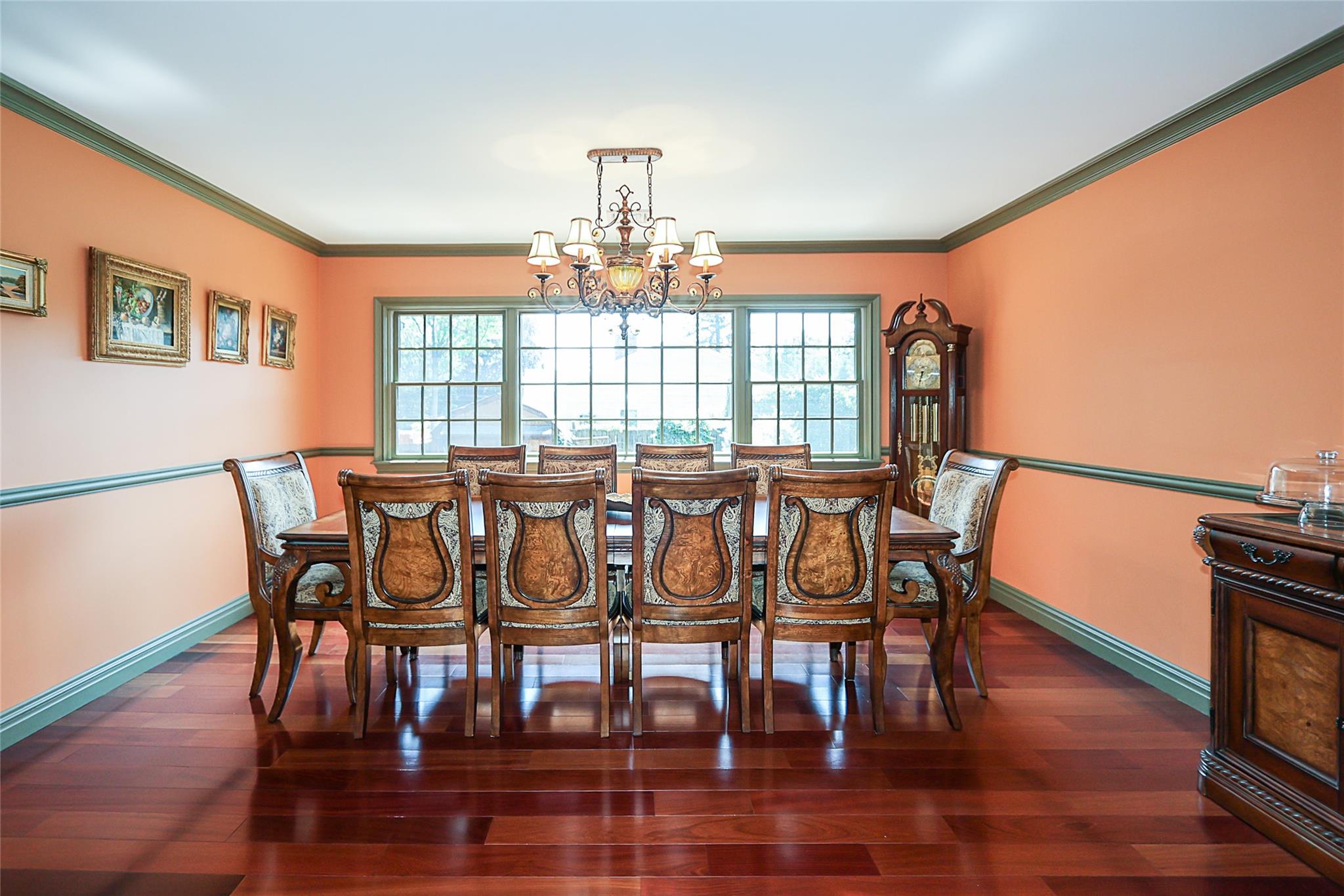 19 Marietta Road Glen Cove, NY 11542 - Photo 9 of 46 a view of a dining room with furniture window and wooden floor