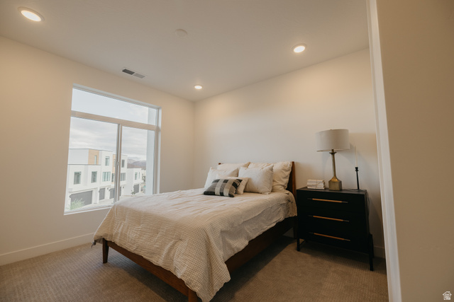 2759 Becco Trail, Unit 16 St. George, UT 84770 - Photo 34 of 42 Bedroom with recessed lighting and carpet floors