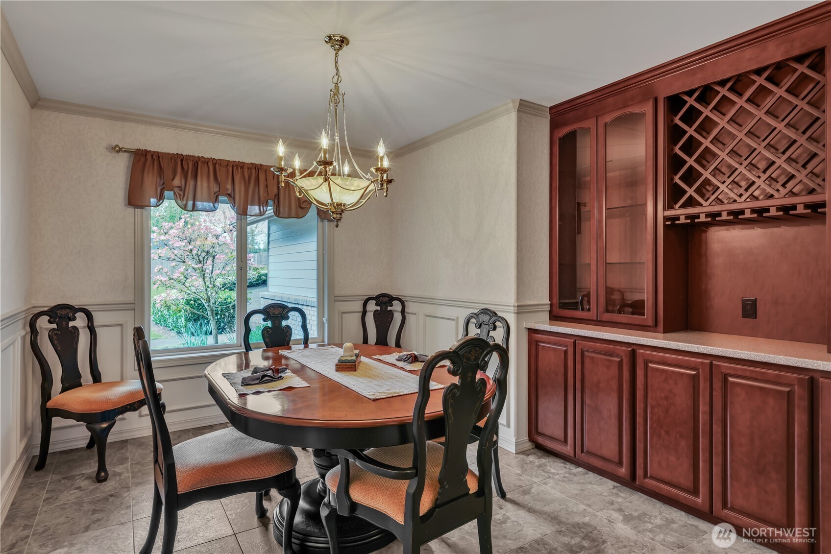 103 Southeast Alder Manor Road Shelton, WA 98584 - Photo 7 of 39 a view of a dining room with furniture and window