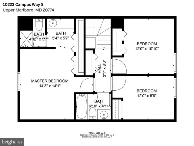 $305,000 | 10223 Campus Way South, Unit 42, Upper Marlboro, MD 20774