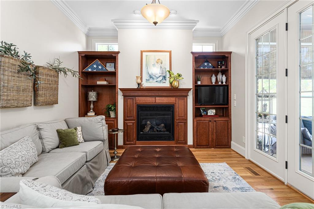 8404 Linville Oaks Drive Oak Ridge, NC 27310 - Photo 12 of 47 Keeping room off kitchen