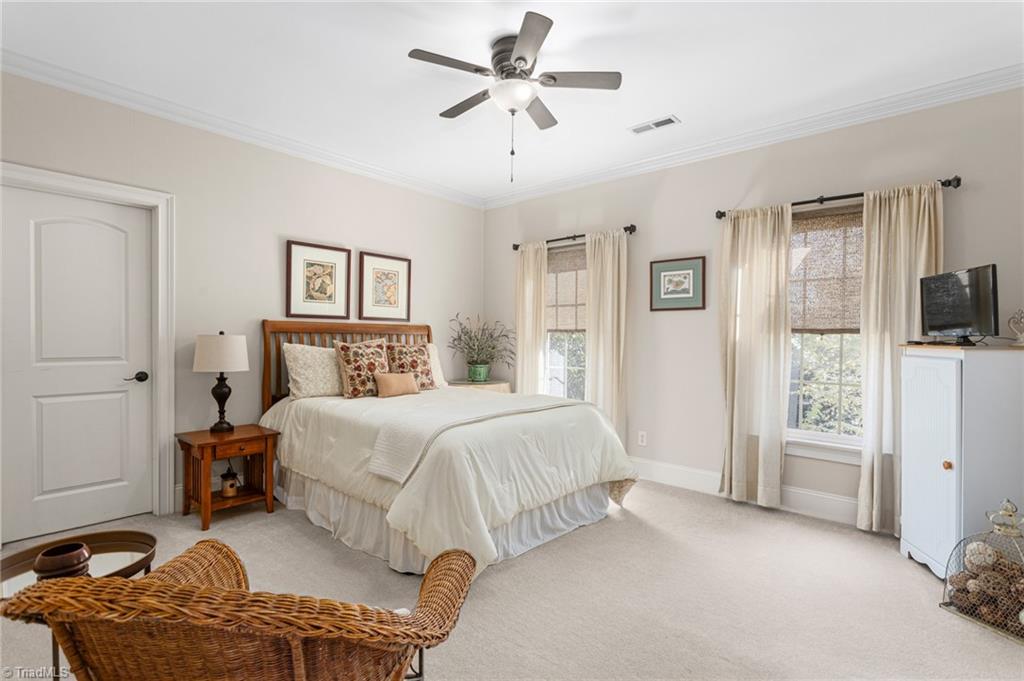 8404 Linville Oaks Drive Oak Ridge, NC 27310 - Photo 35 of 47 Upstairs bedroom 3