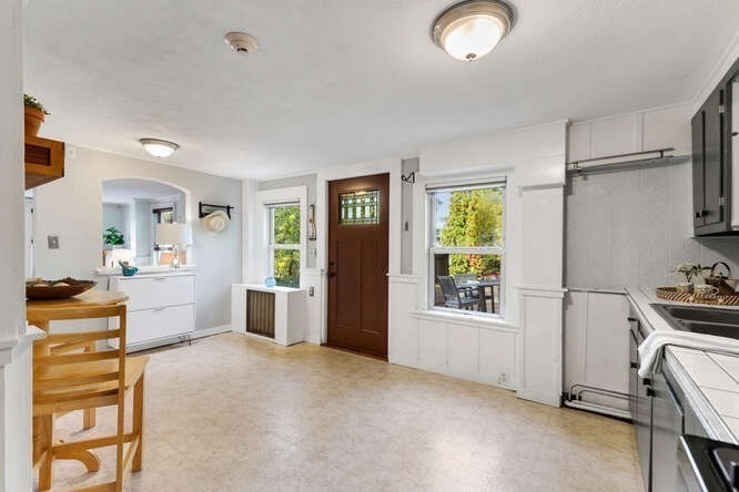 44 Cherry Street, Unit 2 Swampscott, MA 01907 - Photo 7 of 36 a view of livingroom with furniture window and wooden floor