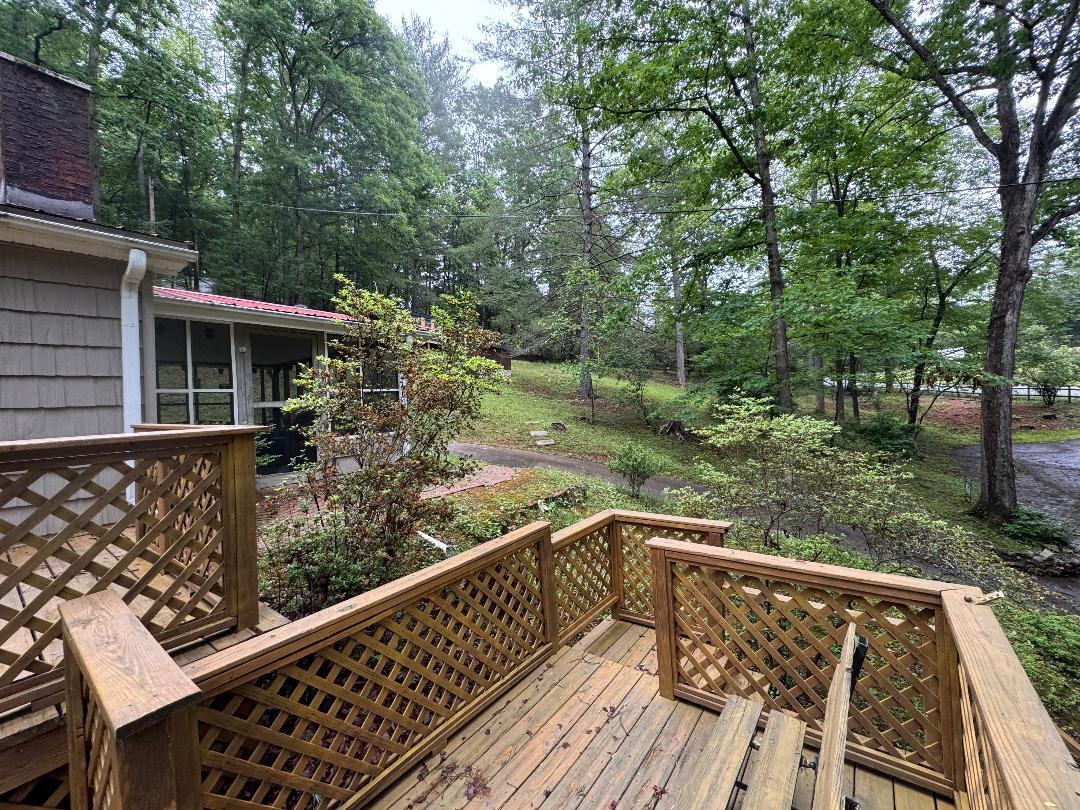 388 Salt House Branch Road Henry, VA 24102 - Photo 8 of 42 a view of balcony with deck and trees