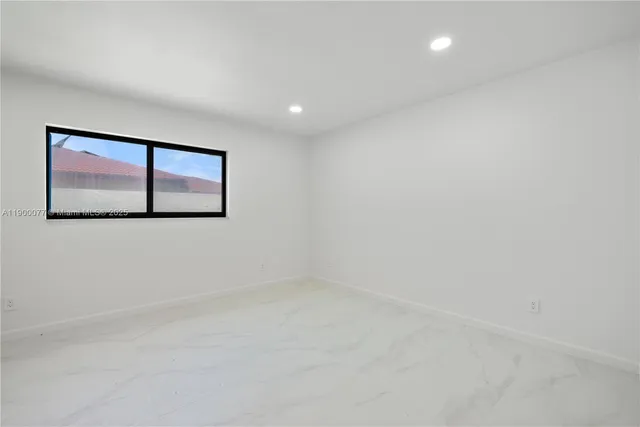 a view of empty room