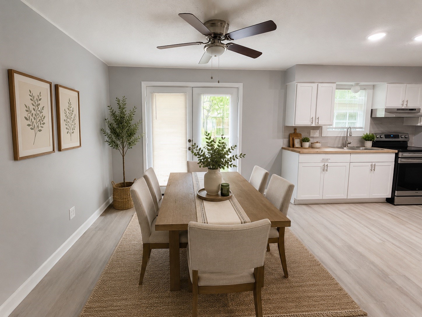 1903 Little Street La Marque, TX 77568 - Photo 5 of 18 a view of a dining room with furniture and window