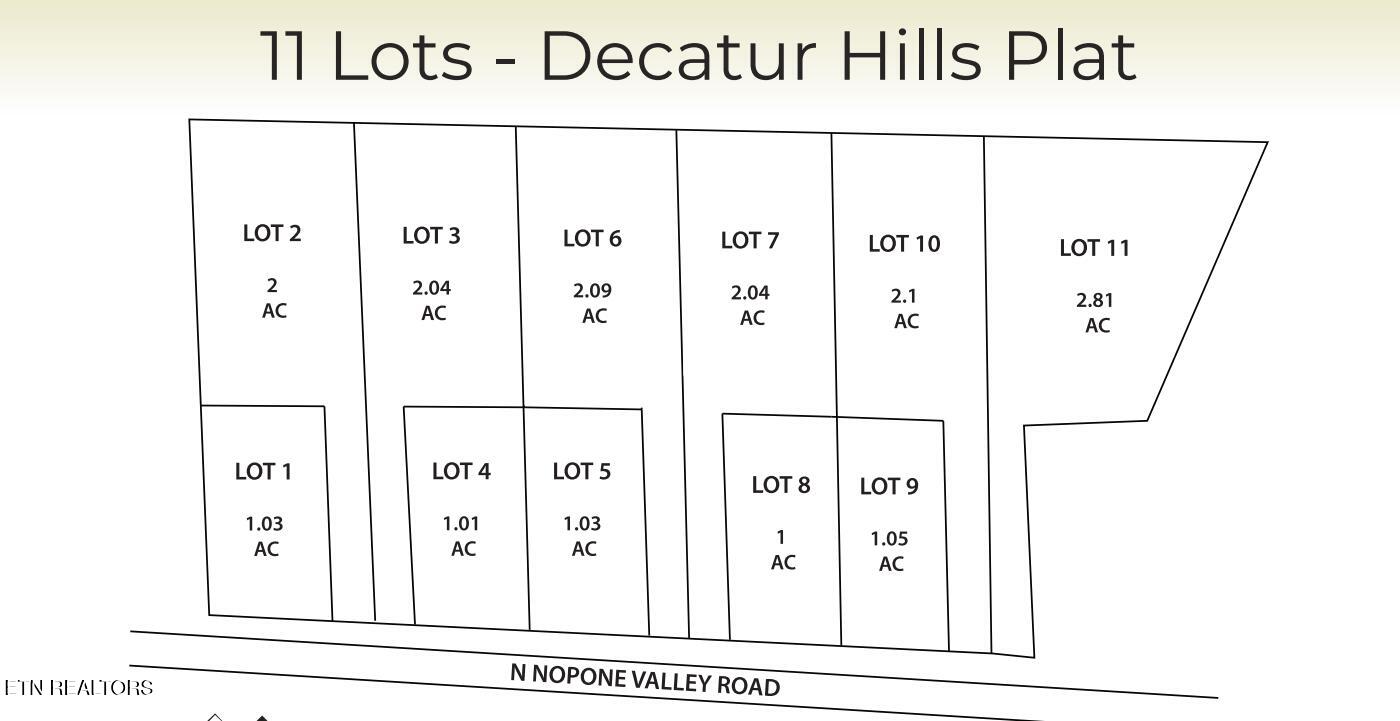 Lot 5 North Nopone Valley Road Decatur, TN 37322 - Photo 3 of 16 Plat