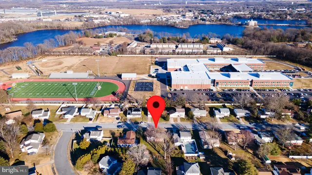 a view of city and mountain