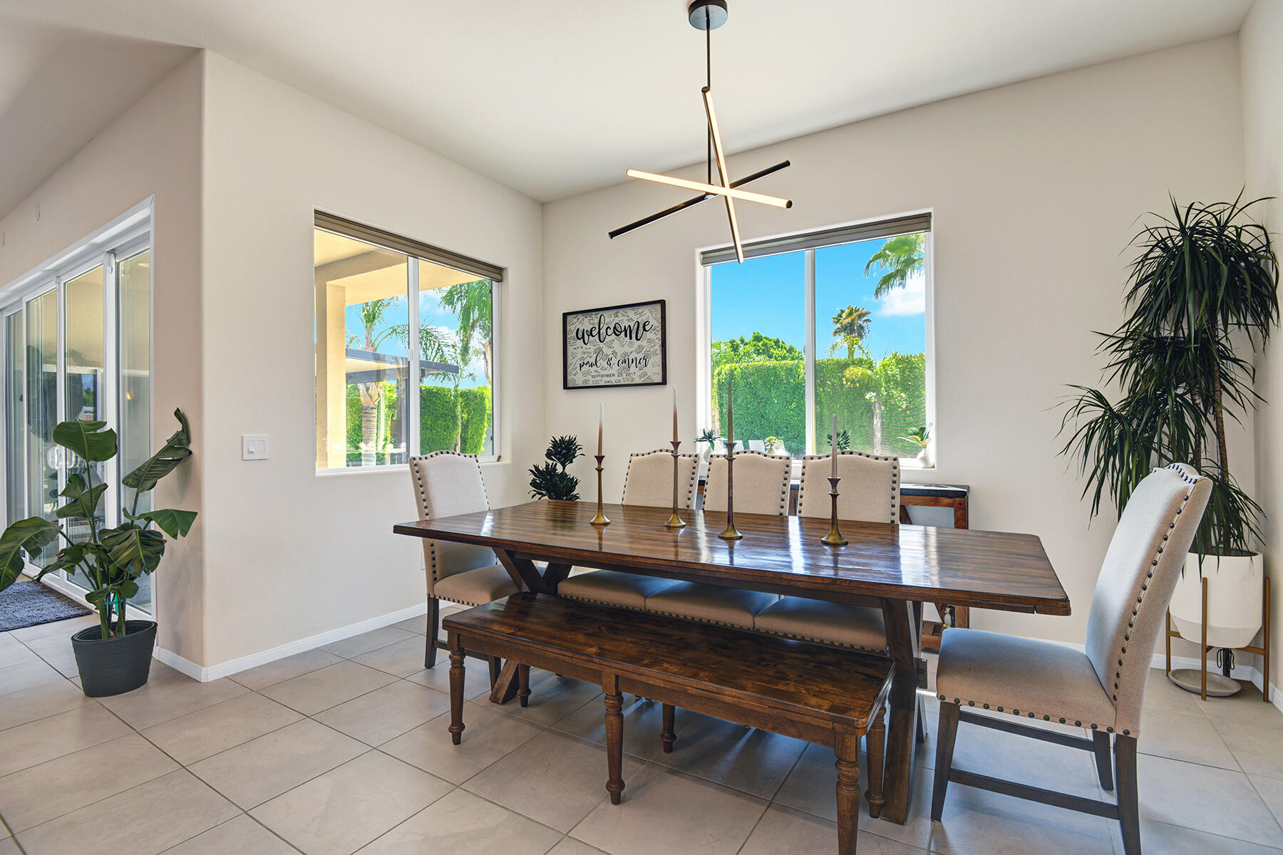 68965 Hermosillo Road Cathedral City, CA 92234 - Photo 7 of 40 a view of a dining room with furniture window and outside view