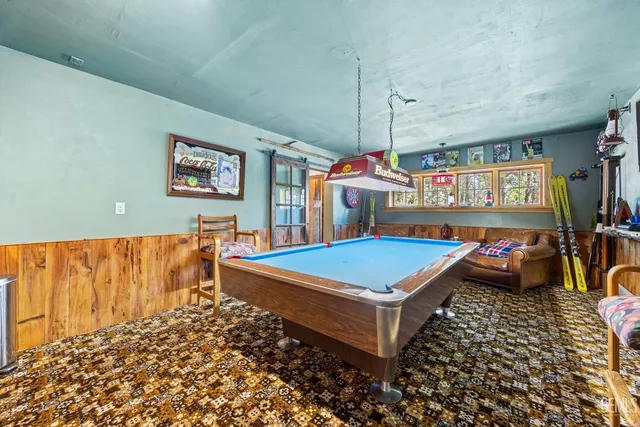 a room with musical instruments