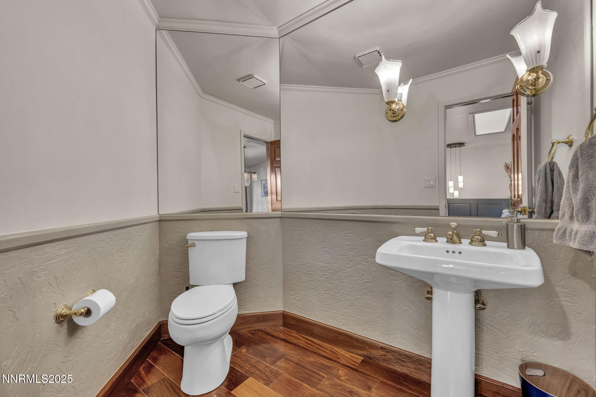 4283 Water Hole Road Reno, NV 89519 - Photo 24 of 62 a bathroom with a sink a toilet and mirror
