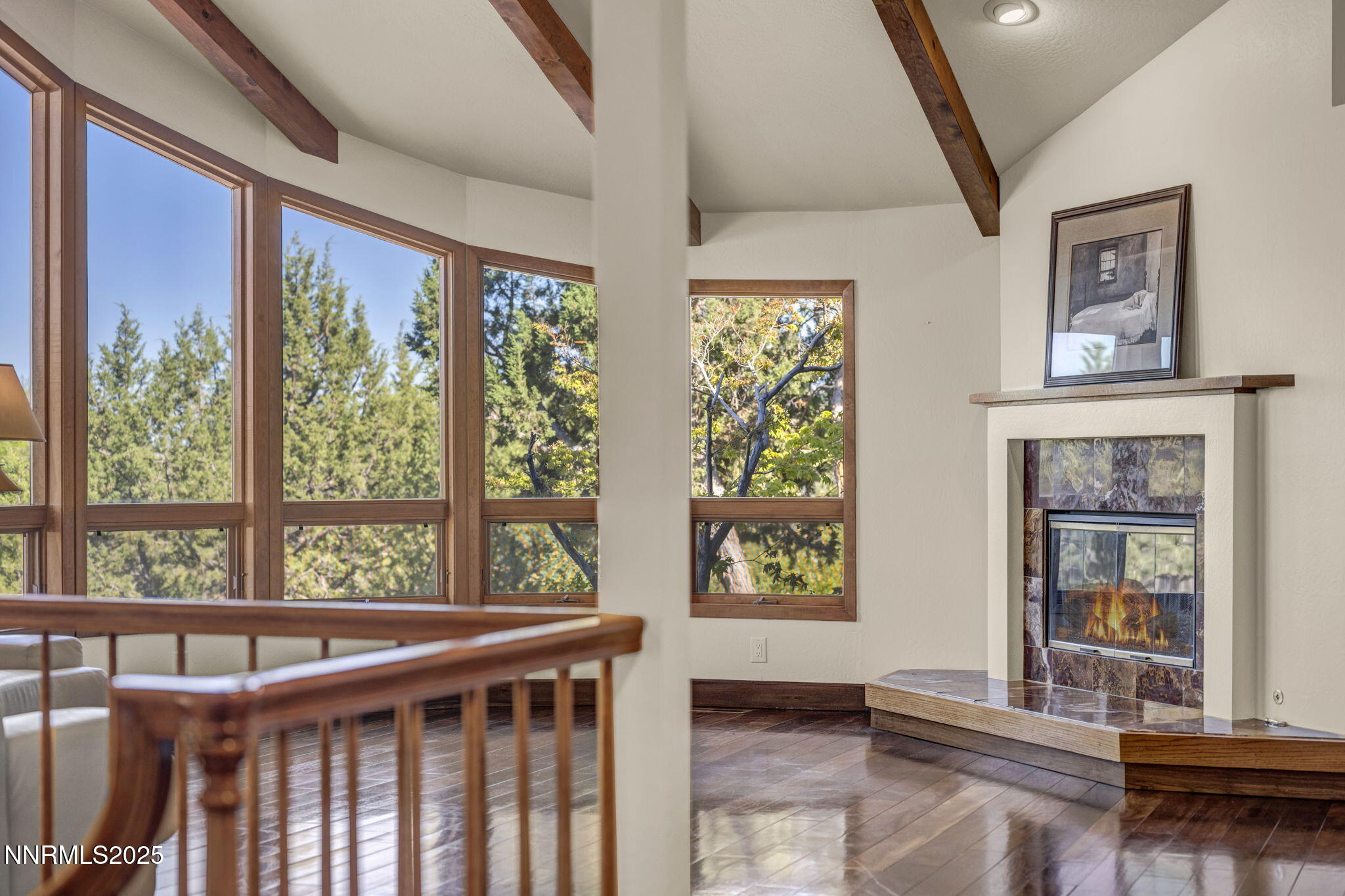 4283 Water Hole Road Reno, NV 89519 - Photo 6 of 62 a view of a porch with wooden floor and outdoor space