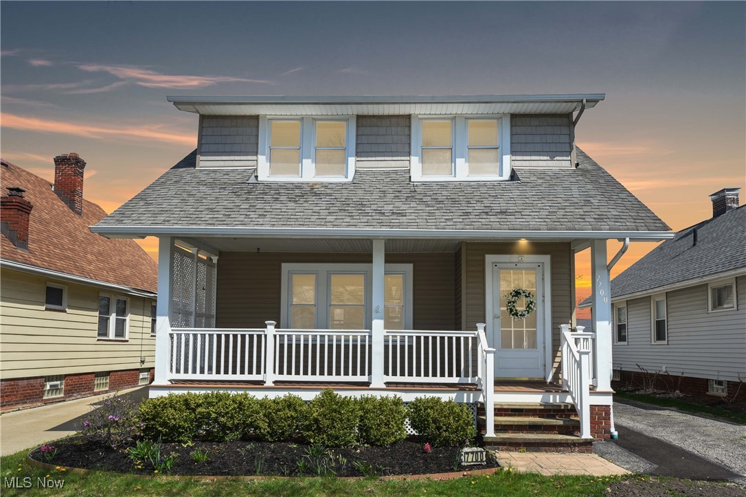 7700 Spring Garden Road Cleveland, OH 44129 - Photo 2 of 50 View of front of home with covered porch