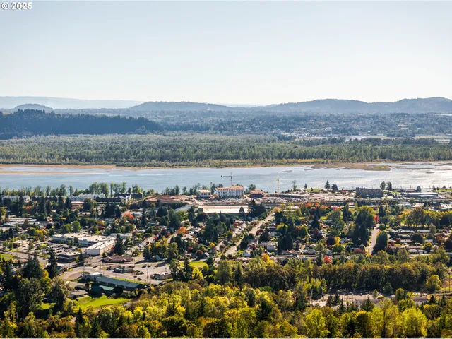 a view of lake and mountain