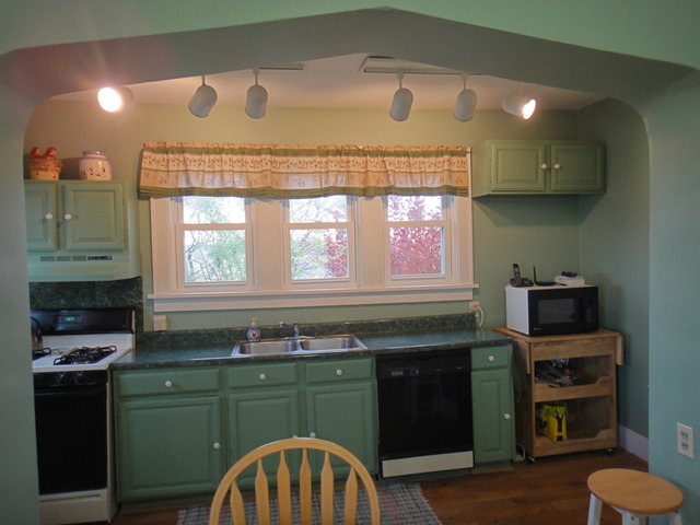 13592 Waterman Road Waterman, IL 60556 - Photo 3 of 22 a kitchen with a sink cabinets and a window