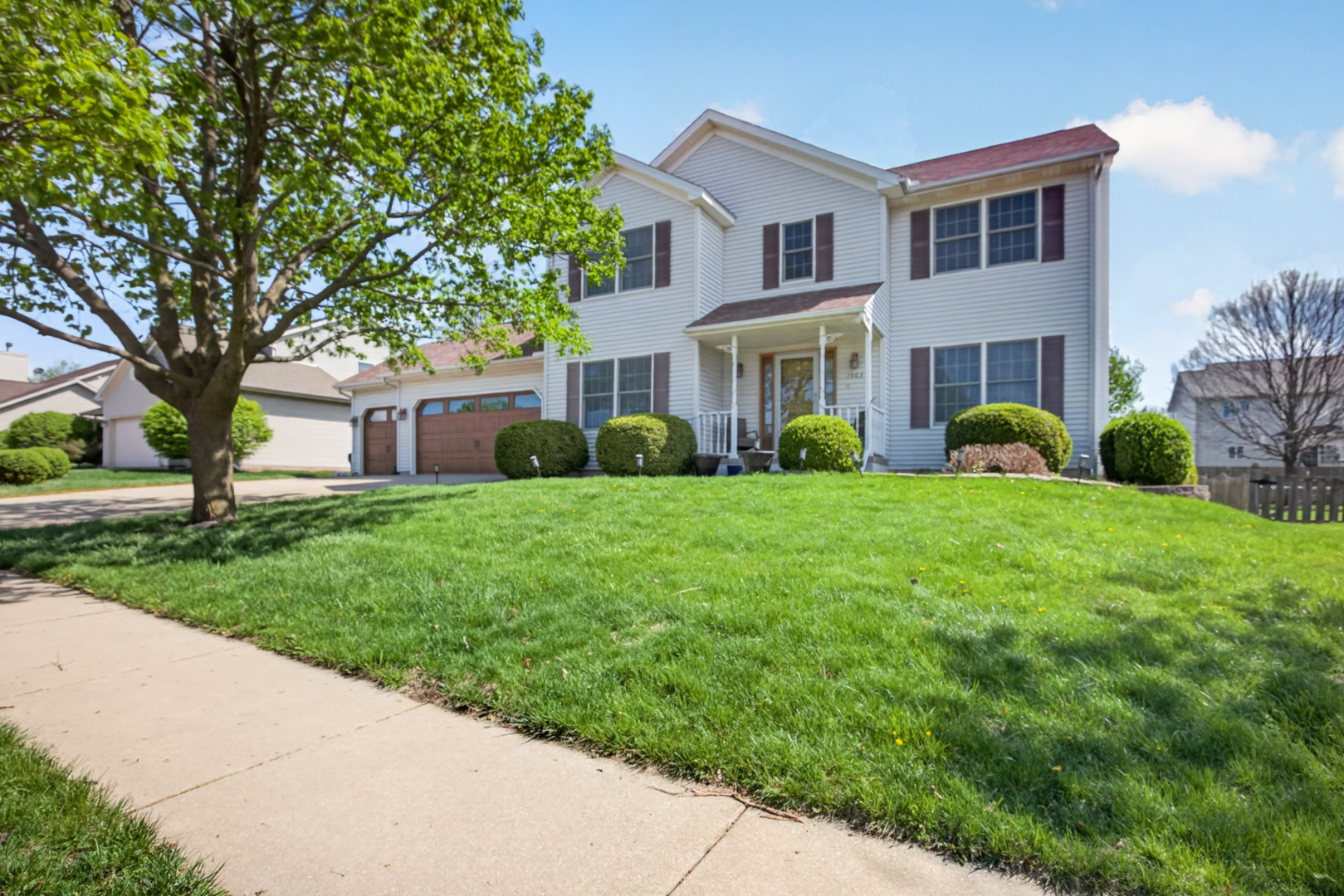 1503 Broad Creek Road Bloomington, IL 61704 - Photo 1 of 31 a front view of house with yard and green space