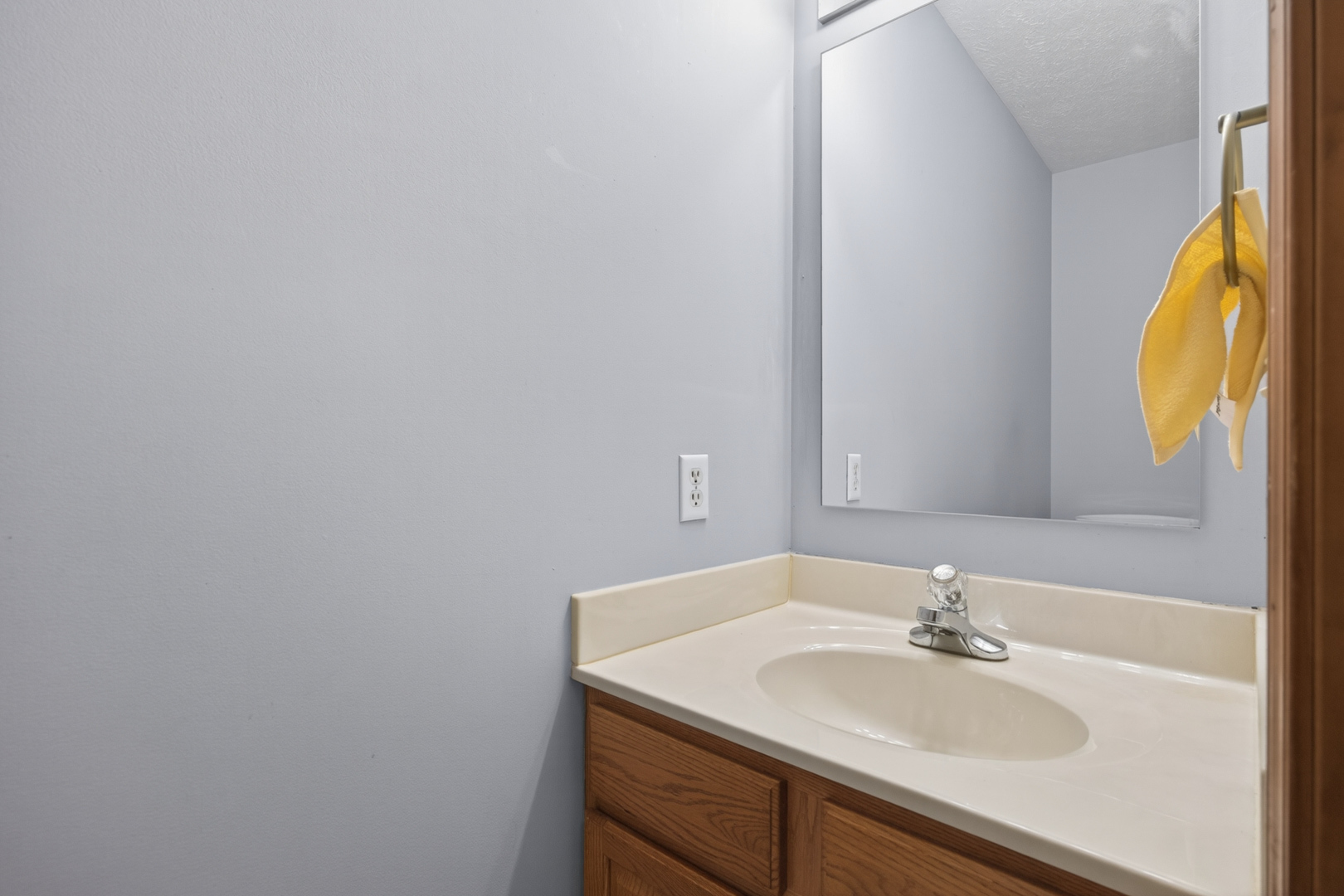 1503 Broad Creek Road Bloomington, IL 61704 - Photo 14 of 31 a bathroom with a sink and a mirror