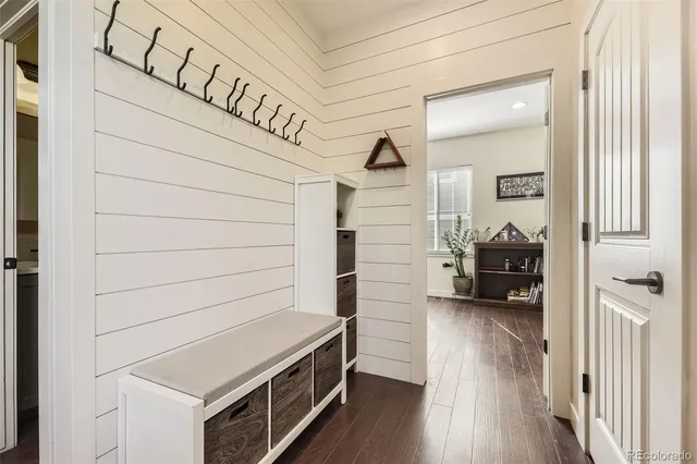 a view of balcony with couch