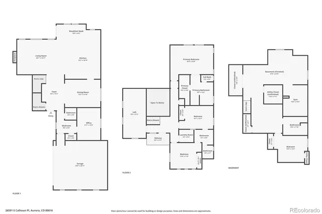 $820,000 | 26591 East Calhoun Place, Aurora, CO 80016