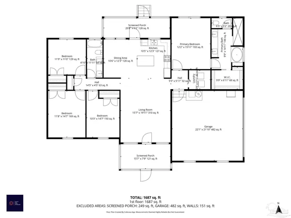 $369,000 | 922 East Edney Avenue, Crestview, FL 32539