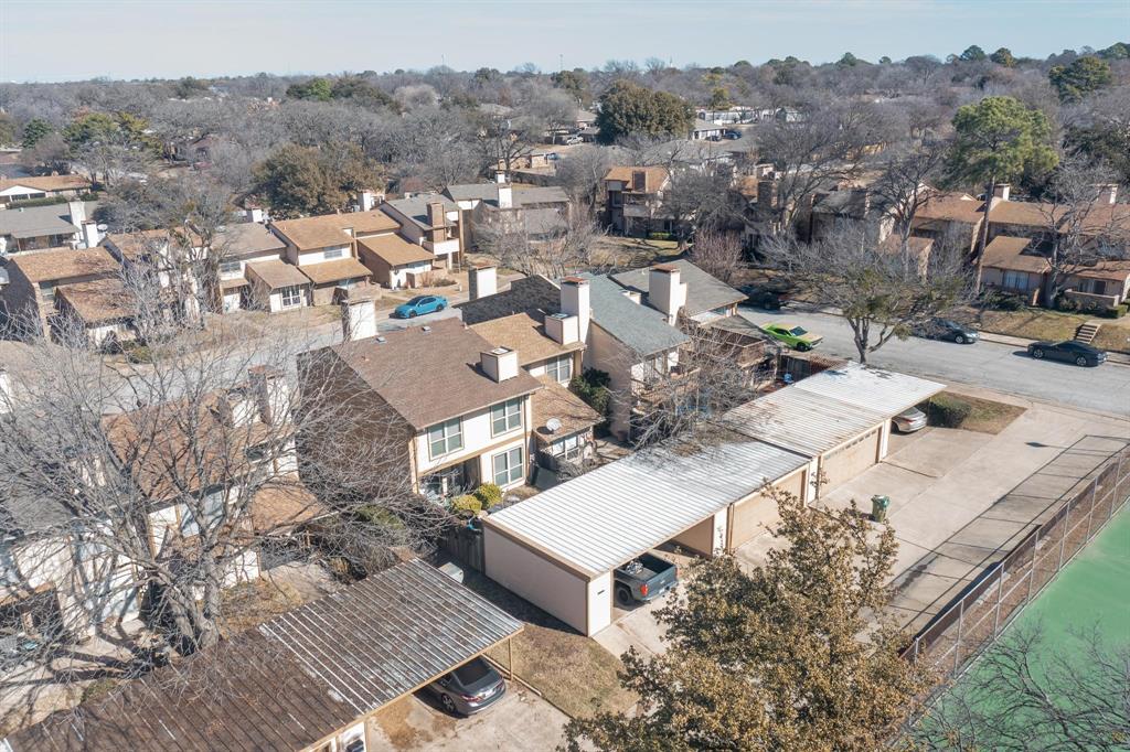2018 Warnford Place Arlington, TX 76015 - Photo 30 of 34 a view of a house with a mountain