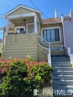 120 Rolph Street San Francisco, CA 94112 - Photo 4 of 6 a front view of a house with a yard