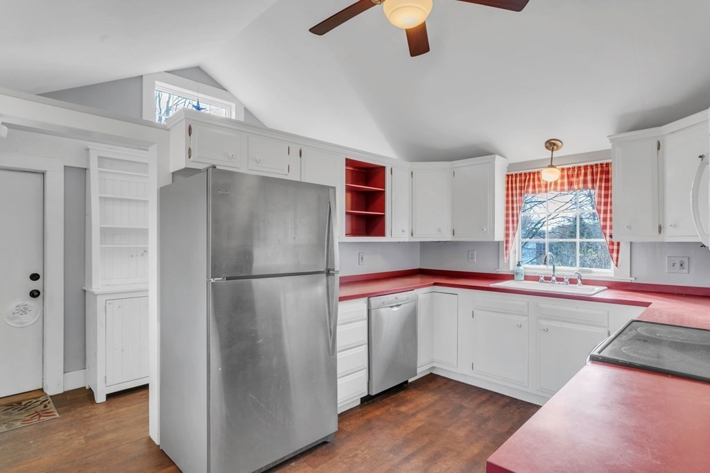 9 N Road Westfield, MA 01085 - Photo 3 of 42 a kitchen with stainless steel appliances a refrigerator and a sink
