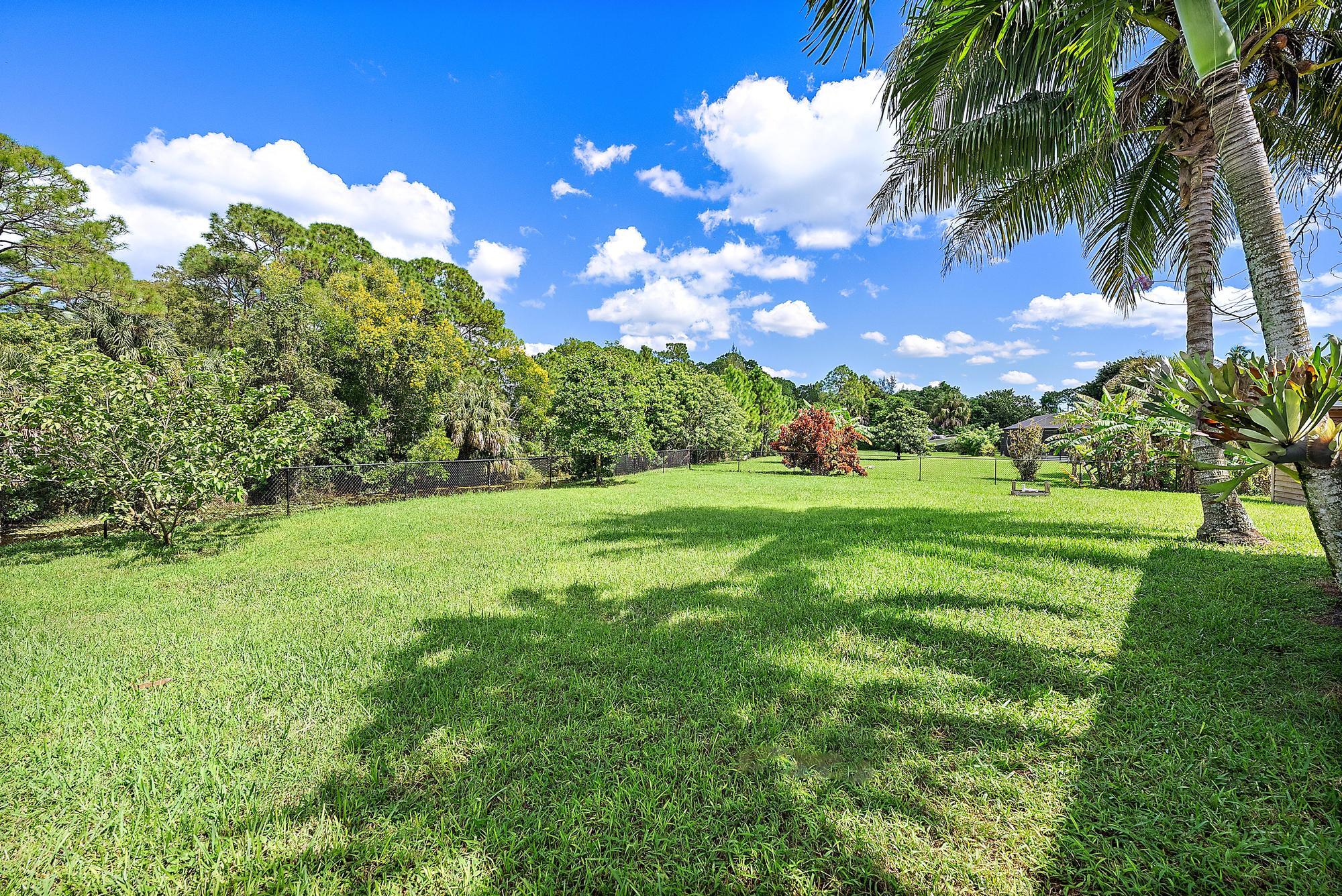 15847 86th Road North Loxahatchee, FL 33470 - Photo 39 of 45 a view of yard with green space