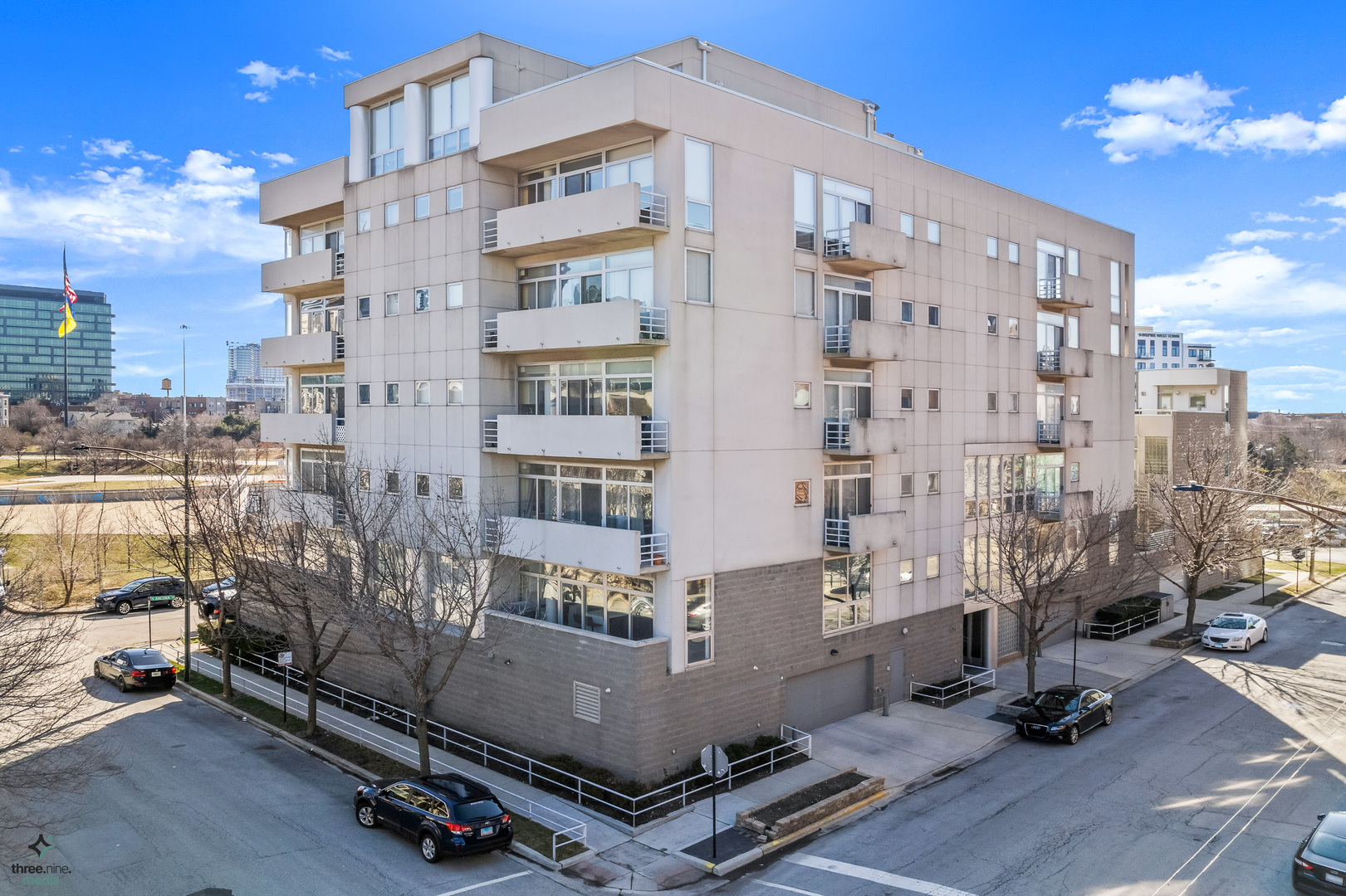 1035 West Huron Street, Unit 201 Chicago, IL 60642 - Photo 1 of 26 a view of a city with tall buildings