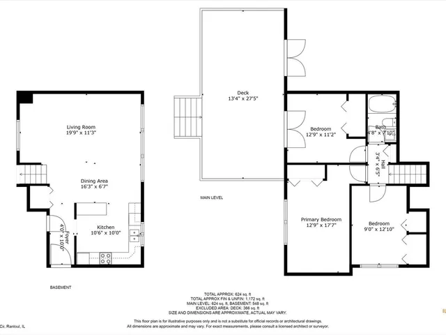 $250,000 | 1622-1624 Golfview Circle, Unit 1, Rantoul, IL 61866