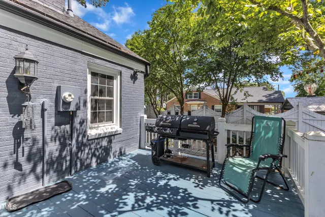 a view of front door of house