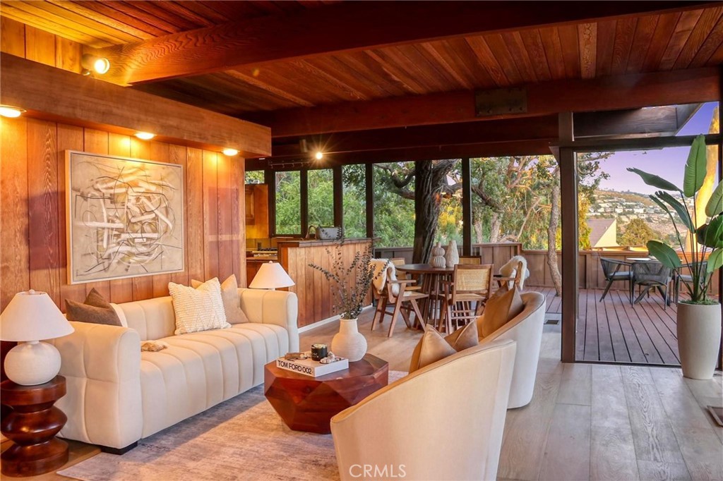 394 Pinecrest Drive Laguna Beach, CA 92651 - Photo 6 of 24 a living room with furniture and a large window