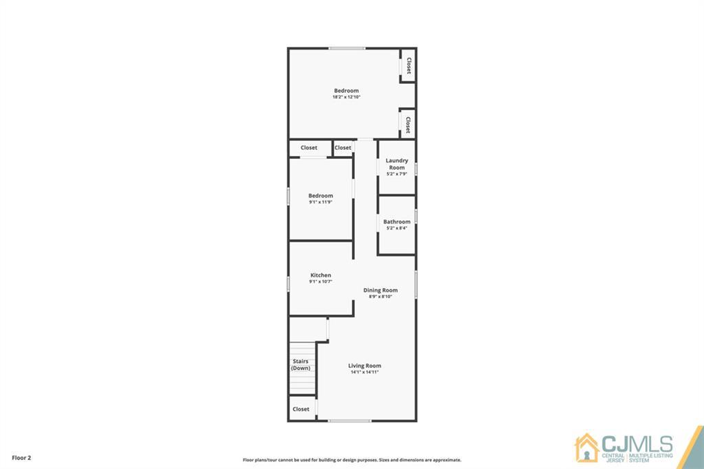 381 Prospect Street Perth Amboy, NJ 08861 - Photo 51 of 51 a picture of a floor plan