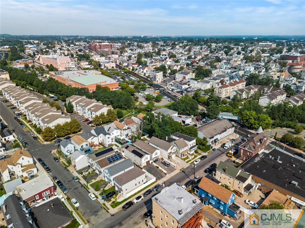 381 Prospect Street Perth Amboy, NJ 08861 - Photo 8 of 51 an aerial view of a city with lots of residential buildings