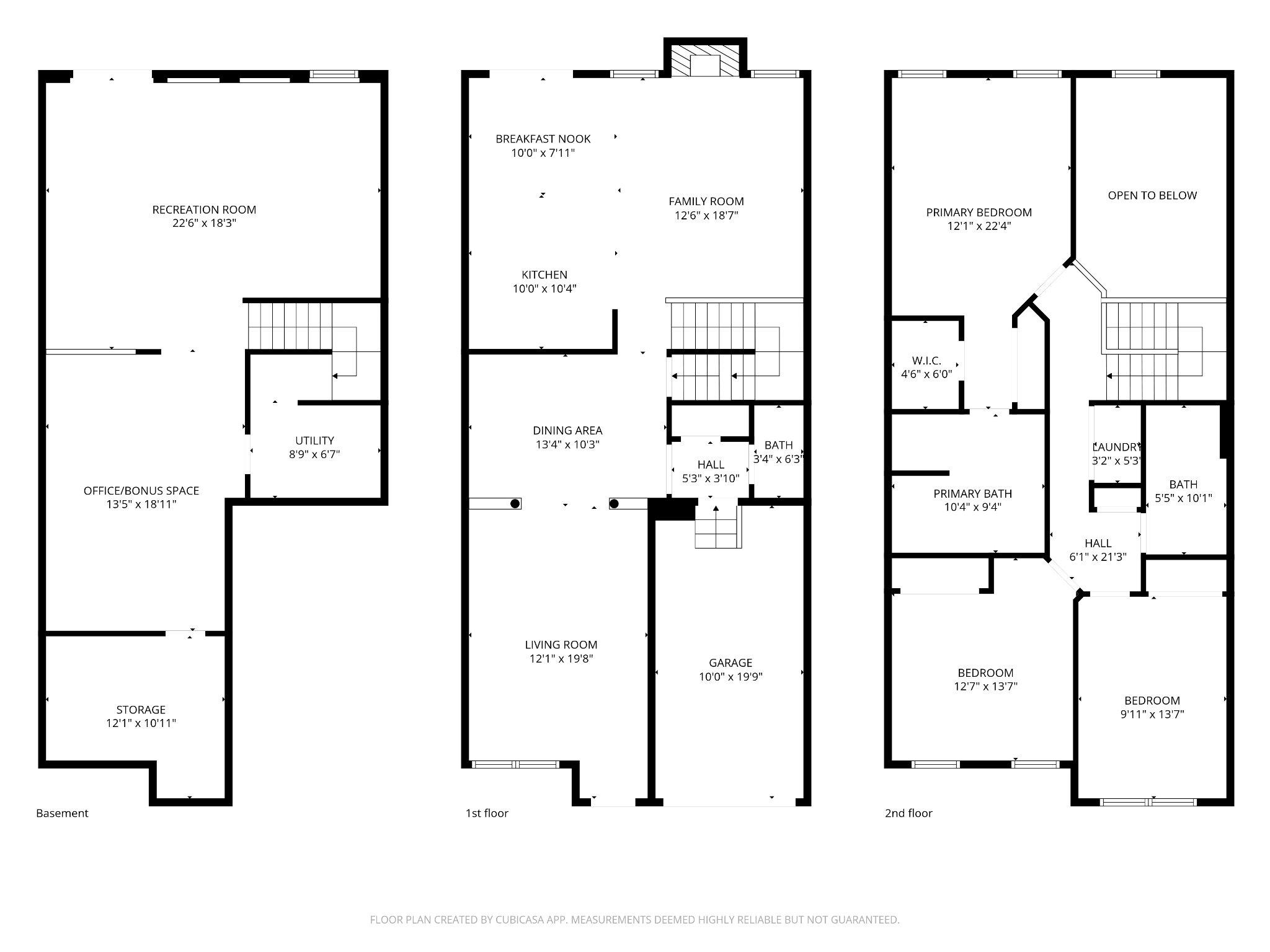 136 Sunnyhill Drive Exton, PA 19341 - Photo 37 of 37 Townhome Layout