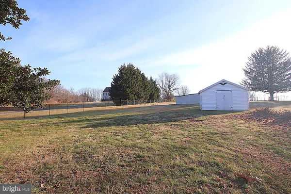 a view of an outdoor space and trees